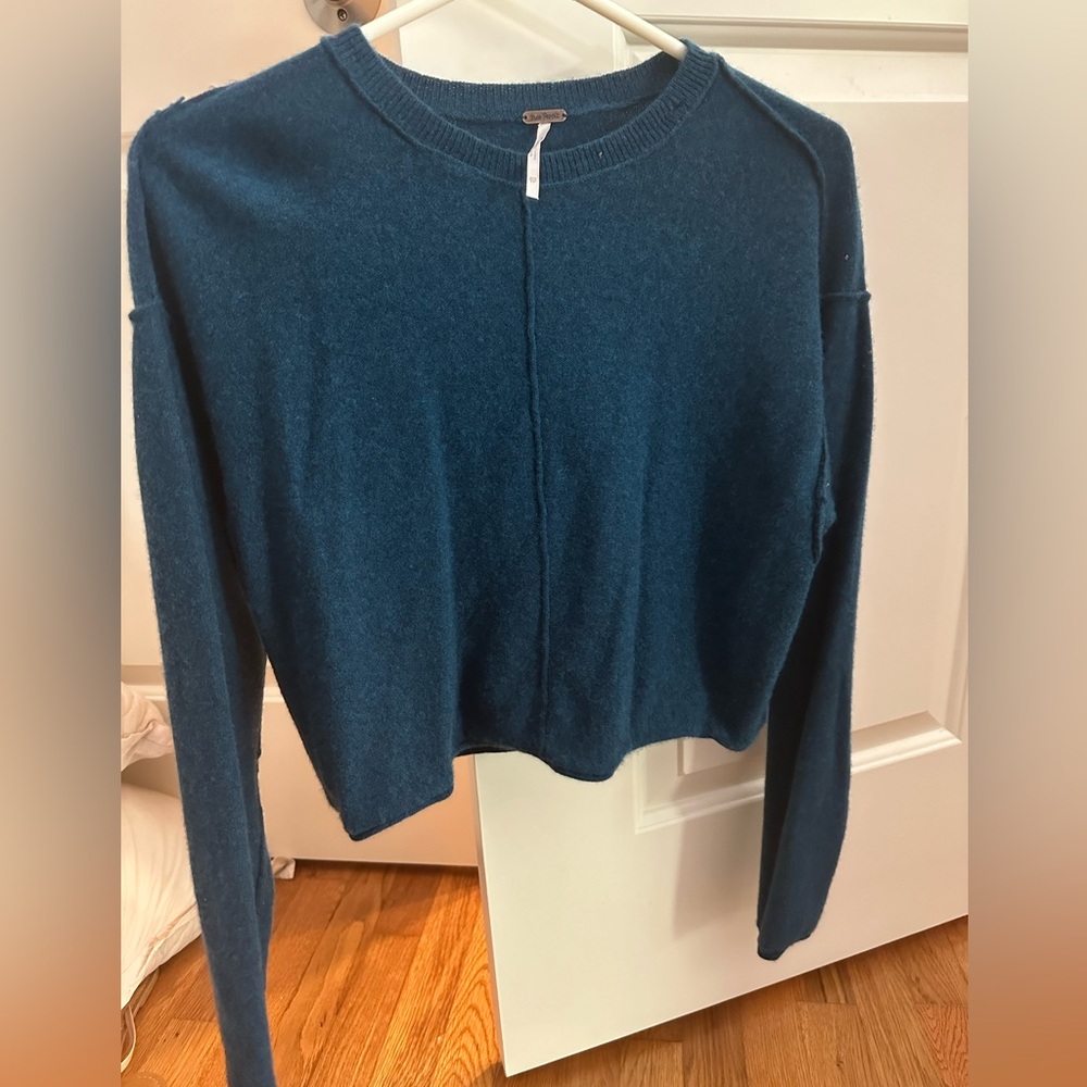Free People Cropped Sweater